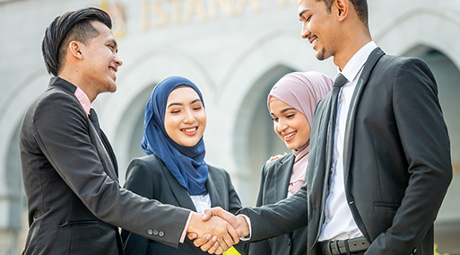 Malaysian business people